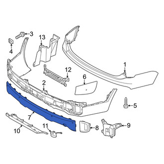 Kia OE - Rear Bumper Cover Spacer Panel