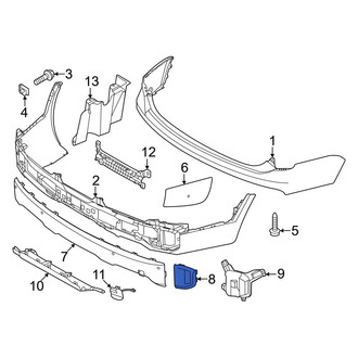 Kia OE - Front Left Bumper Trim