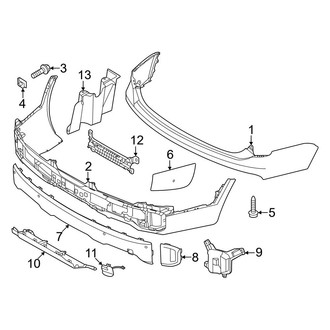 Kia OE - Rear Bumper - Bumper & Components (Bumper Cover & Trim)
