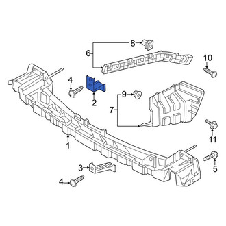Kia OE - Upper Bumper Impact Bar Bracket