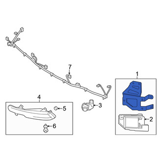 Kia OE - Rear Left Blind Spot Detection System Warning Sensor