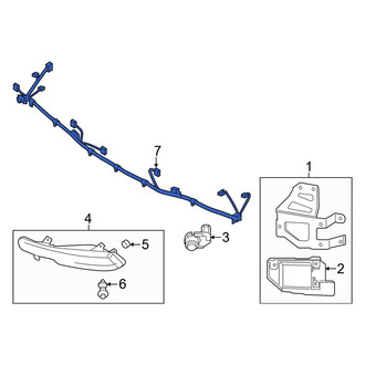 Kia OE - Rear Parking Aid System Wiring Harness
