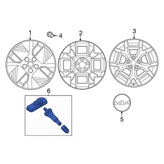 Kia OE - Tire Pressure Monitoring System (TPMS) Sensor