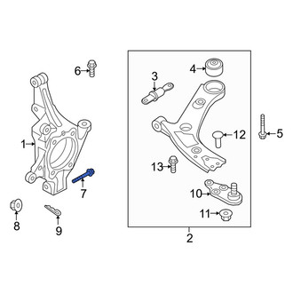 Kia OE - Front Suspension Control Arm Bolt