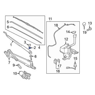 Kia OE - Wiper Arm Nut