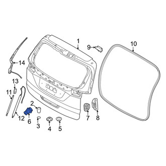 Kia OE - Rear Liftgate Stop Bumper