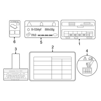 Kia OE - Information Labels - Labels