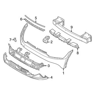 Kia OE - Front Bumper & Grille - Bumper & Components