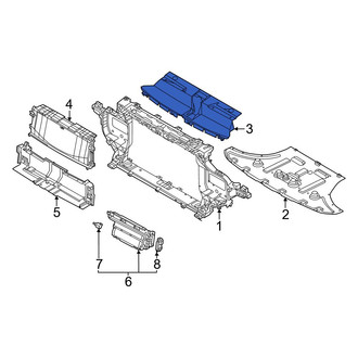 Kia OE - Front Radiator Support Access Cover