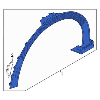 Kia OE - Front Right Wheel Arch Molding