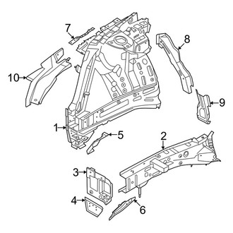 Kia OE - Fender - Structural Components & Rails
