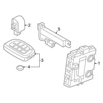 Kia OE - Electrical - Keyless Entry Components (Smart Key)
