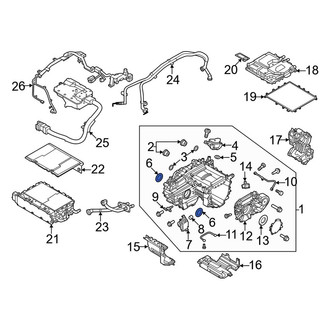 Kia OE - Rear Left Drive Motor Seal