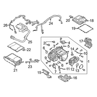 Kia OE - Electrical Components (Rear Drive Motor), (First Edition / GT-Line / Light / Wind)