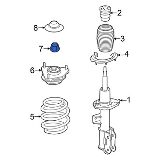 Kia OE - Upper Suspension Strut Nut