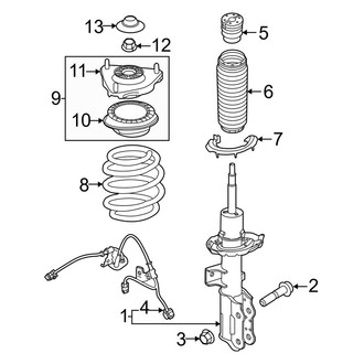 Kia OE - Front Suspension - Struts & Components (GT)