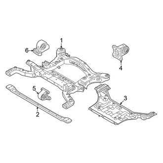 Kia OE - Front Suspension - Suspension Mounting (First Edition / GT-Line / Wind AWD)