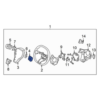 Kia OE - Right Steering Wheel Radio Controls
