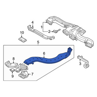 Kia OE - Front Center Instrument Panel Air Duct