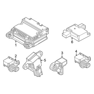 Kia OE - Restraint Systems - Air Bag Components (Modules & Sensors)