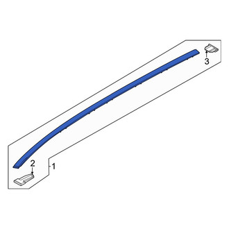 Kia OE - Left Roof Molding