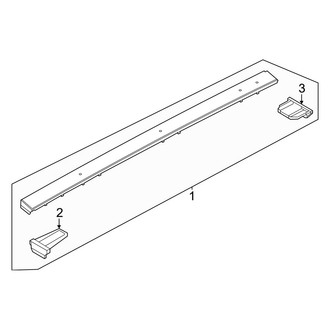 Kia OE - Roof - Exterior Trim (With Sunroof), (GT / GT-Line / Light Long Range)
