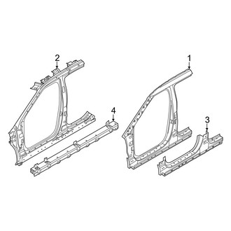 Kia OE - Pillars, Rocker & Floor - Aperture Panel