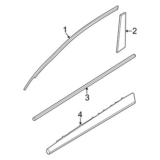 Kia OE - Front Door - Exterior Trim