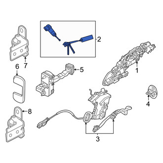 Kia OE - Front Door Lock Cylinder