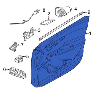 Kia OE - Front Left Inner Door Interior Trim Panel