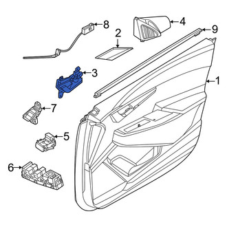 Kia OE - Rear Left Inner Interior Door Handle