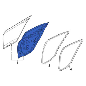 Kia OE - Rear Left Door Shell