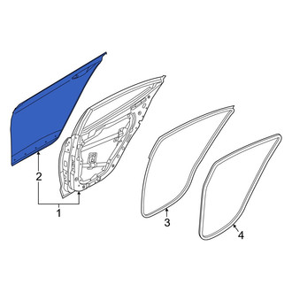 Kia OE - Rear Left Outer Door Outer Panel