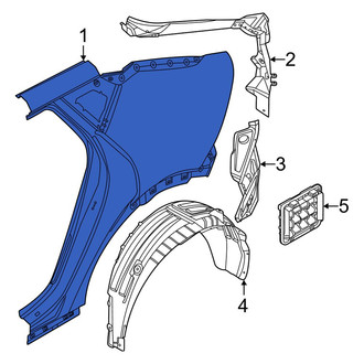 Kia OE - Rear Left Outer Quarter Panel
