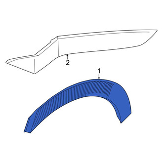 Kia OE - Front Left Wheel Arch Molding