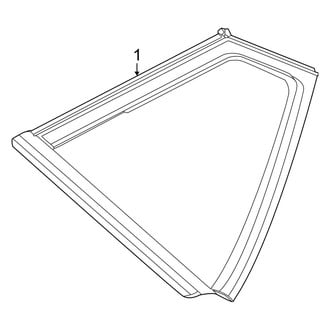 Kia OE - Quarter Panel - Glass