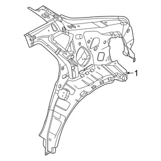 Kia OE - Quarter Panel - Inner Structure