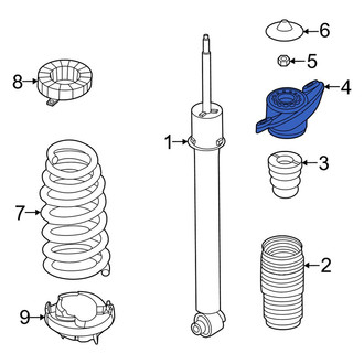 Kia OE - Rear Suspension Shock Absorber Mount
