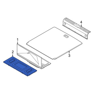 Kia OE - Rear Package Tray Trim