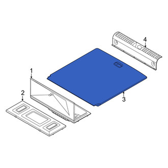 Kia OE - Rear Floor Cover Panel
