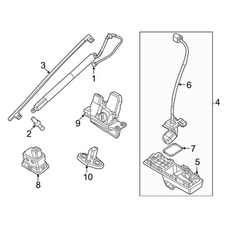 Kia OE - Lift Gate - Lock & Hardware