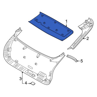 Kia OE - Rear Upper Liftgate Trim