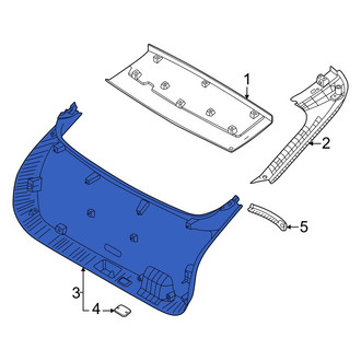 Kia OE - Rear Lower Liftgate Trim