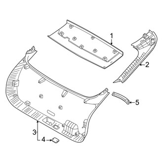 Kia OE - Lift Gate - Interior Trim