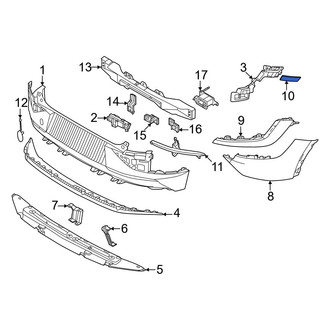 Kia OE - Rear Right Upper Reflector Panel