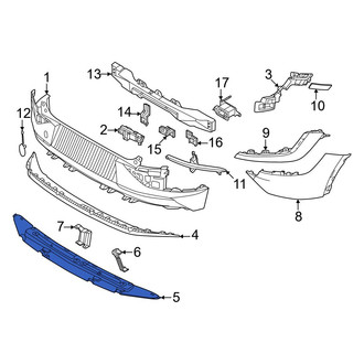 Kia OE - Rear Bumper Splash Shield