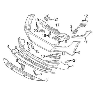Kia OE - Rear Bumper - Bumper & Components (GT-Line)