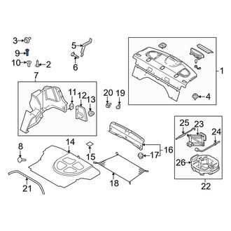Kia OE - Lower Bumper Cover Screw