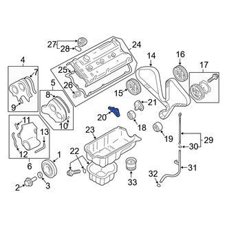 Kia OE - Engine Timing Belt Tensioner