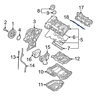 Kia OE - Fuel Injection Plenum Gasket